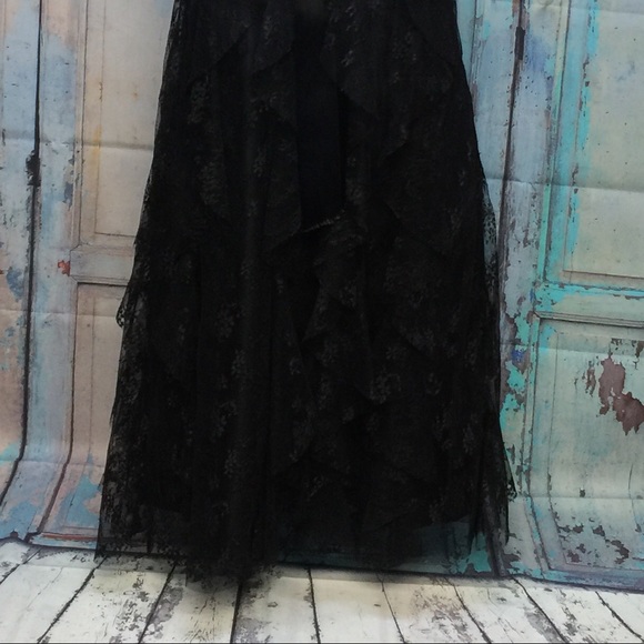 CACHE Lace with Brooch/Bow Cocktail Dress - Picture 2 of 6